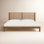 Finnian Solid Wood Bed