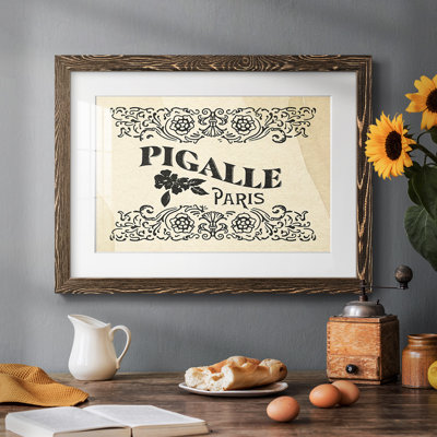 Étiquette française antique III