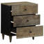 50cm W Solid Wood Bedside Table