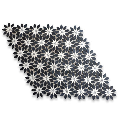 13" x 12" Marble Mosaic Wall & Floor Tile