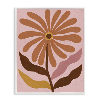  Boho Retro Flower Bloom Giclee Art by Nina Seven