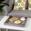 48.3 cm Ottoman Wood Serving Tray