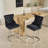 Adam 26" Counter Height Bar Stools Set of 2, Modern Velvet Barstools with Button Back&Rivet Trim Upholstered Kitchen Island Chairs with Sturdy Chromed Metal Base Legs Farmhouse Bar Stools, (2 Pack)-1638526293