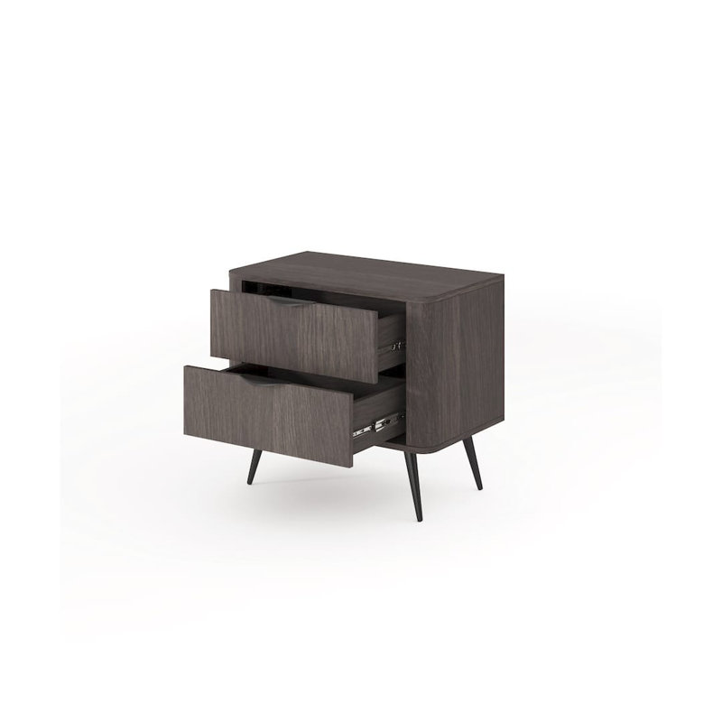 63cm W Composite Bedside Table