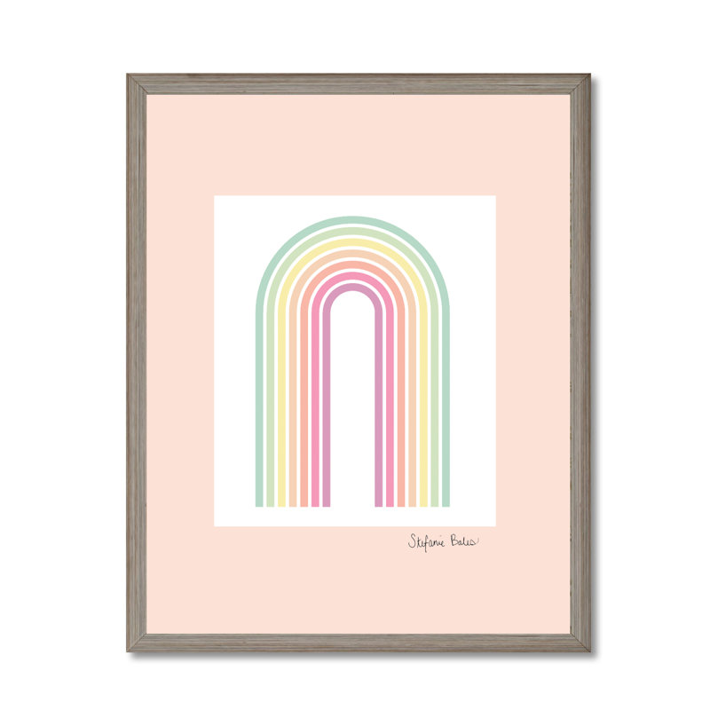 In Full Bloom II Print by Stefanie Bales, Framed Matted Print, Gray, 48" H x 32" W x 1.125" D