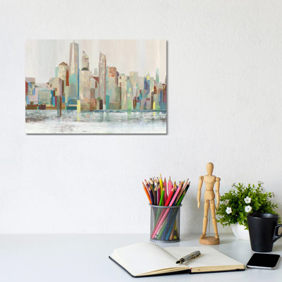 Metropolitan - Wrapped Canvas Painting