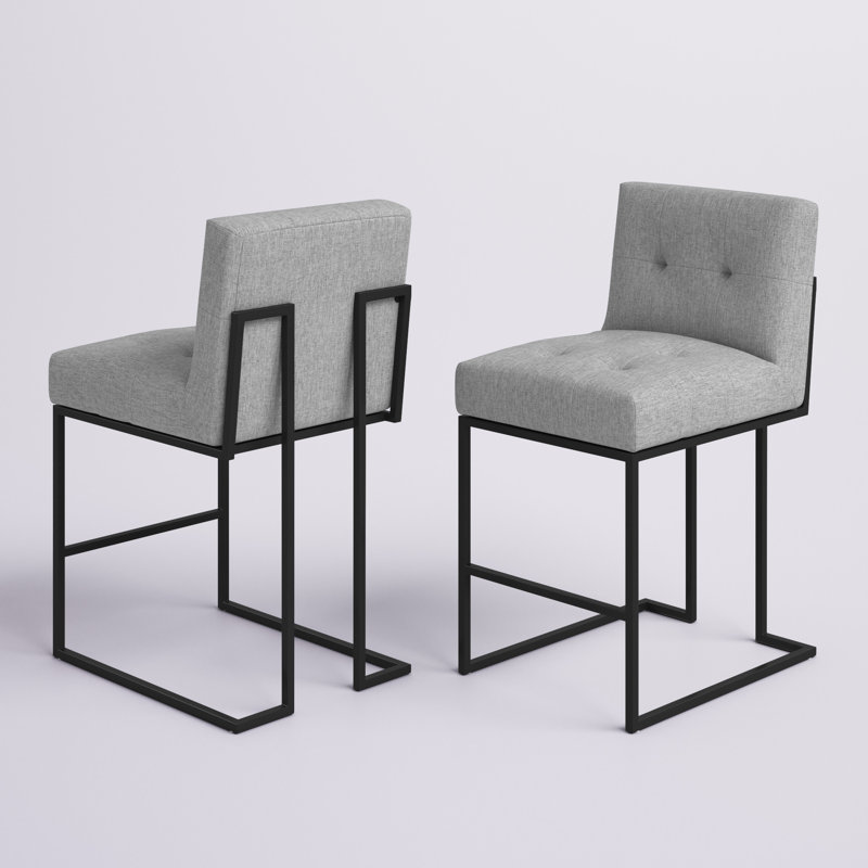 Tabouret de bar en acier inoxydable Privy Performance de Modway, Or, Tabouret de comptoir (hauteur de 36,5 po)