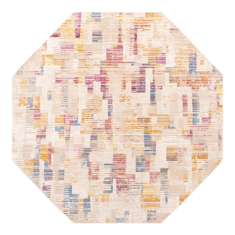 Indoor Rug, Octagon 7'10" x 7'10"