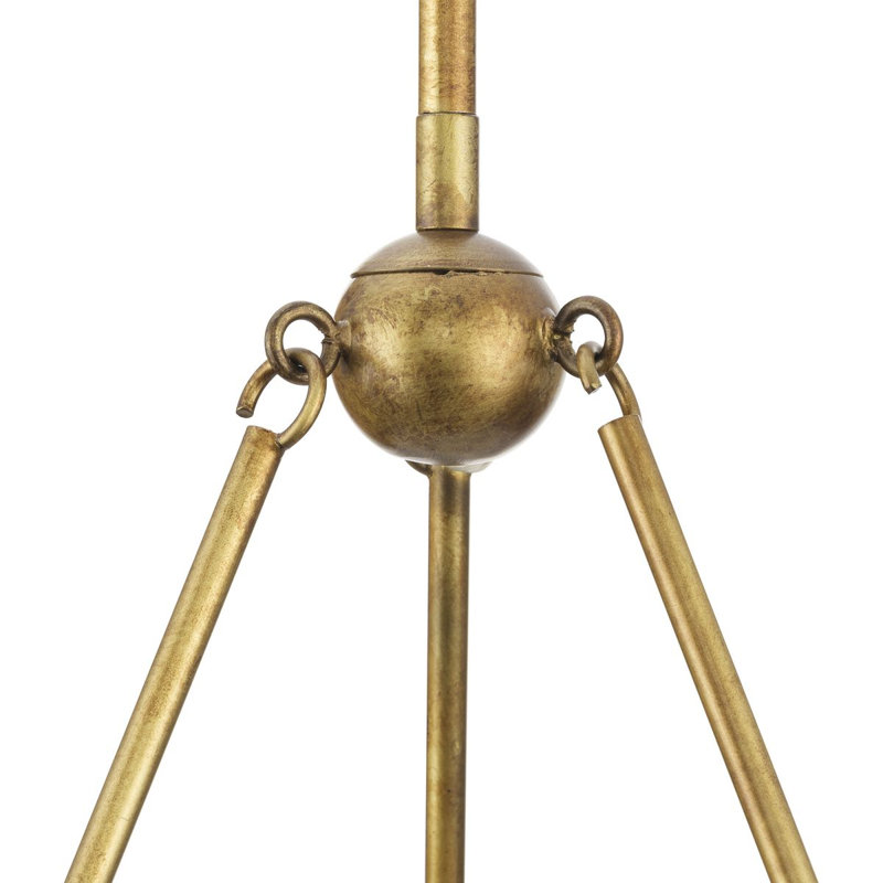 Laurel 6 - Light Dimmable Empire Chandelier, Gold Ombre