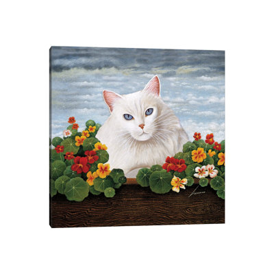 Chooey Barnes Wash 1 Piece Wrapped Canvas Painting