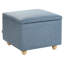 59.99cm Wide Square Solid Colour Ottoman with Storage-1405066481