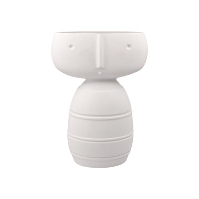 Made Of Biscuit Porcelain Table Vase