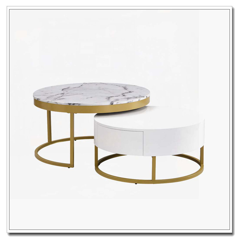 Round Nesting Coffee Table