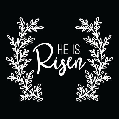 He Is Risen - Wrapped Canvas Print