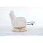 Chaise berçante avec pieds en bois massif-1675249531