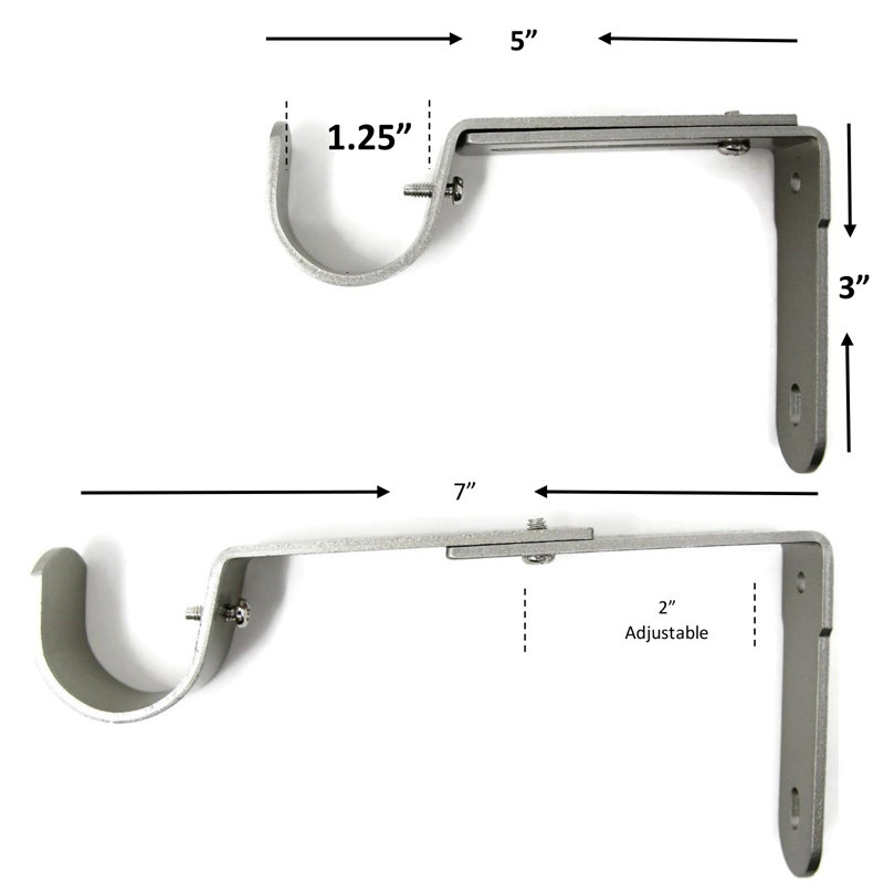 Perras Mounting Bracket, Pewter