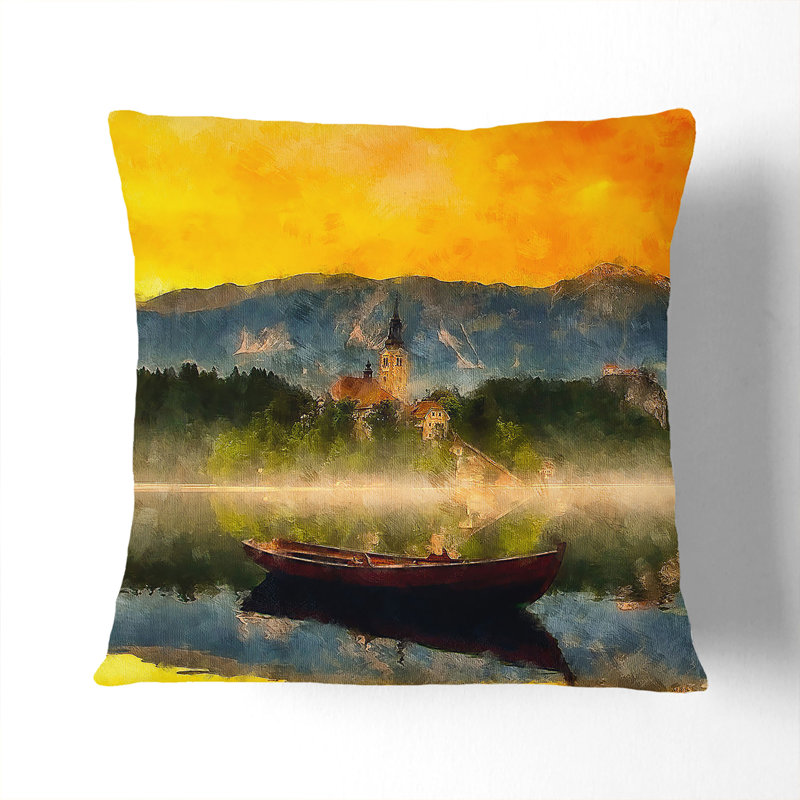 Square Cushion, 40cm H x 40cm W x 15cm D