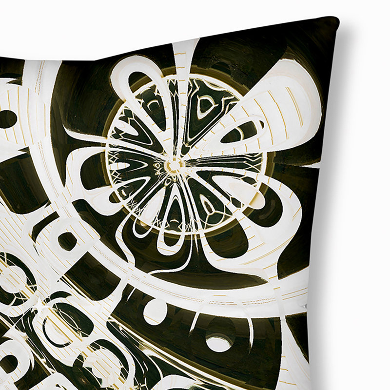 241_Bohemian & Eclectic Sun Wheels Design touffeté, 30 po x 30 po
