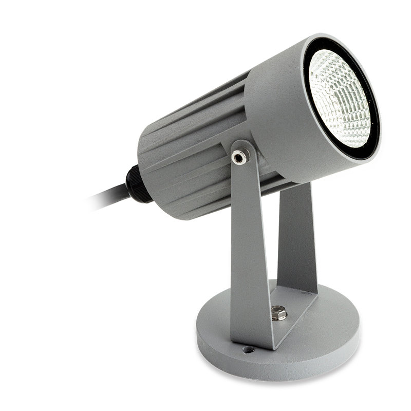 Integrated LED Metal Spotlight, Silver