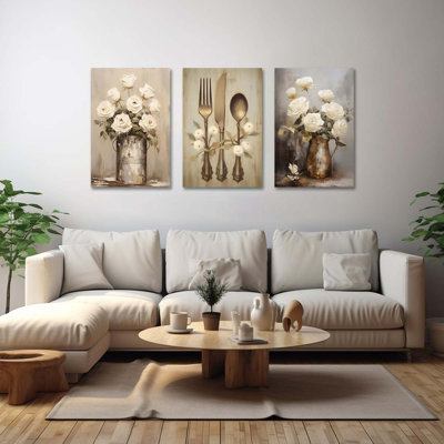 3 Piece Wrapped Canvas Print