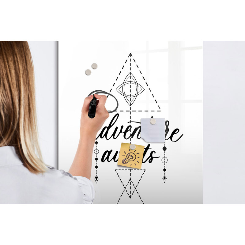 Magnetic Glass Dry Erase Board