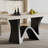 Modern Light Luxury Rock Slab Rectangular Table-108972278