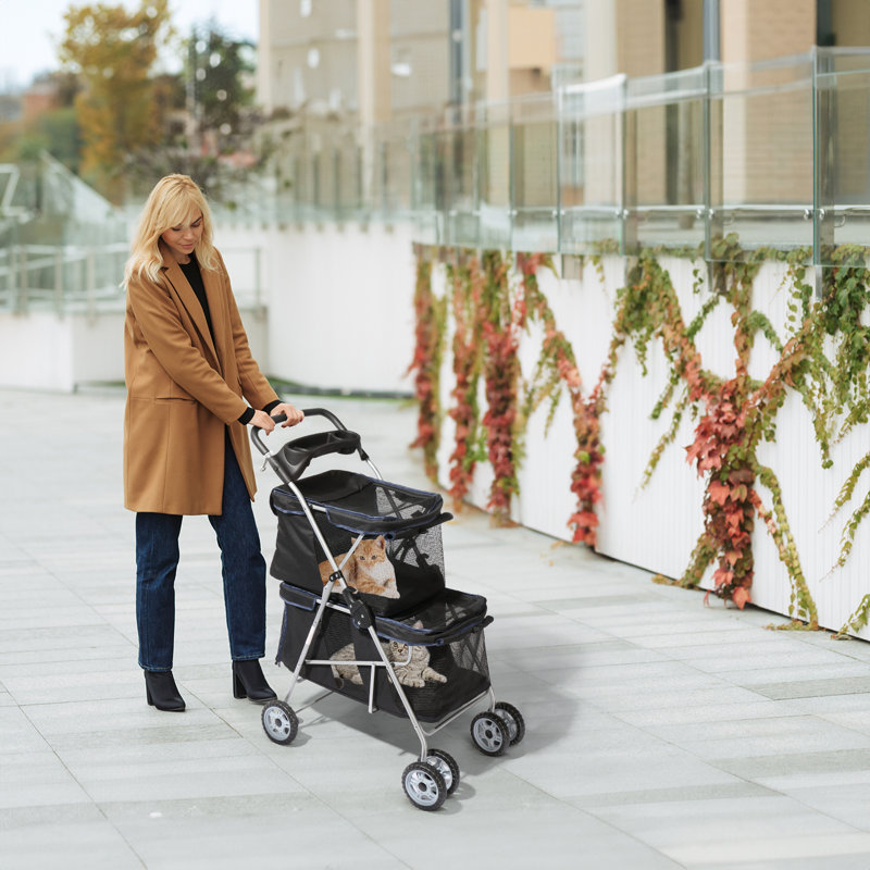 Foldable Pet Jogger Stroller