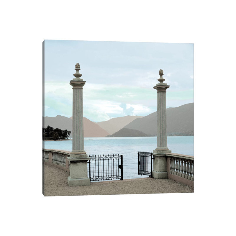 Harbor Garden Gates 1 Piece Wrapped Canvas Wall Art, 30.48 cm H x 30.48 cm W
