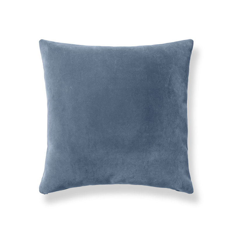 GEORGIA SUEDE PILLOW, Cadet