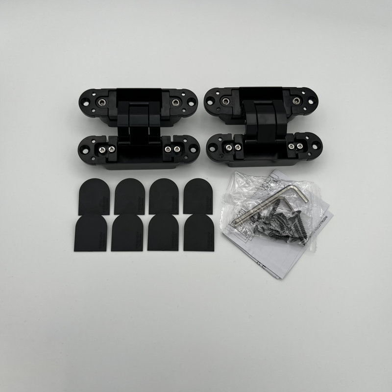 3d Adjustable Concealed Hinges Black