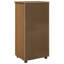  Rolling Cabinet With Wheel Solid Pine Wood Storage Units Home Furniture-18163953