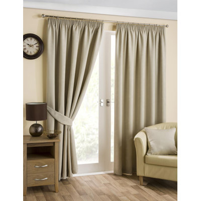 Julie Room Darkening Curtain Pair