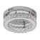 Letitia Modern LED Round Crystal Flush Mount