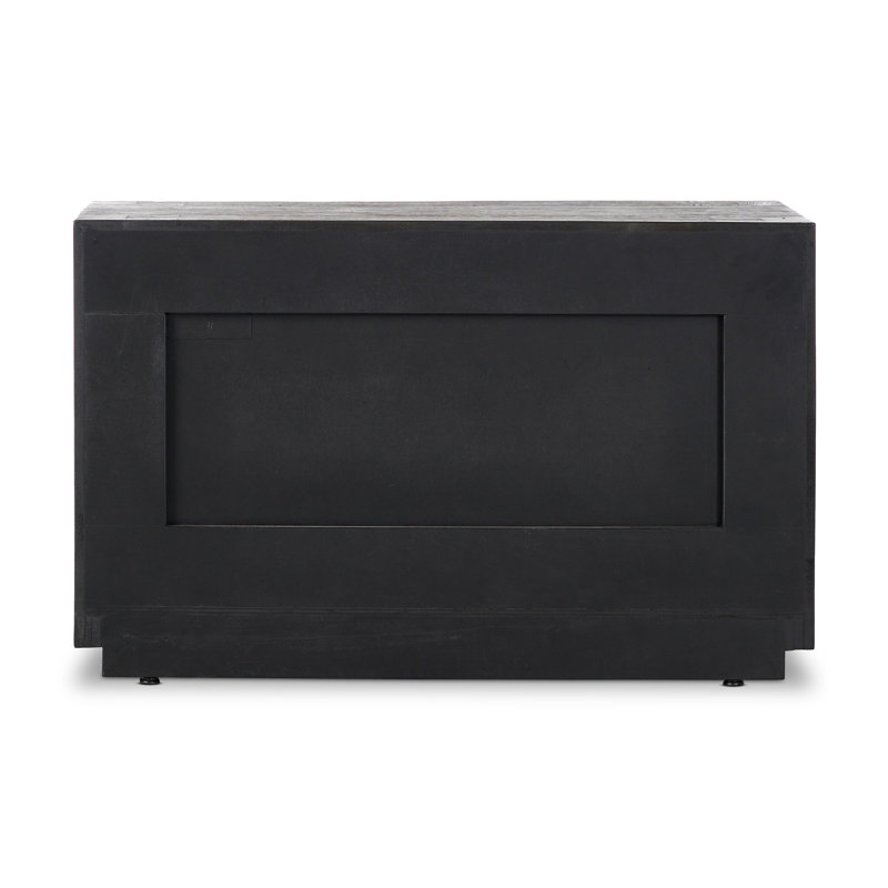 Abaso 2 - Drawer Nightstand, Dark Brown