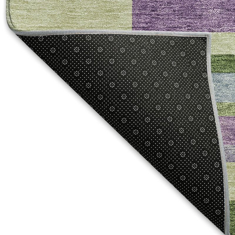 Premium Machine Washable Prisco Cactus Rug, Rectangle 10' x 14'