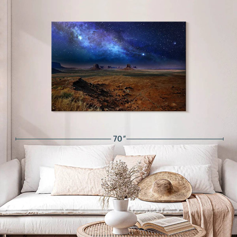 Alvord Starlit Monument Valley, H 30 po x l 45 po