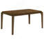 Ensemble de salle à manger rectangulaire 7 pièces Rustic, table de salle à manger rectangulaire en bois avec 6 chaises d'appoint rembourrées-1994373724-1994373725