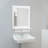 Searle Wood Wall Mirror with Shelves-922048372