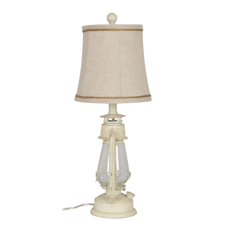 24" Table Lamp, Cream (Set of 2)