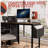 47.3"office desk with power outlet,3drawers and Side Pocket, Easy to Assemble,Frame stability Reversible for Home Office Study-1289302025-1289302070