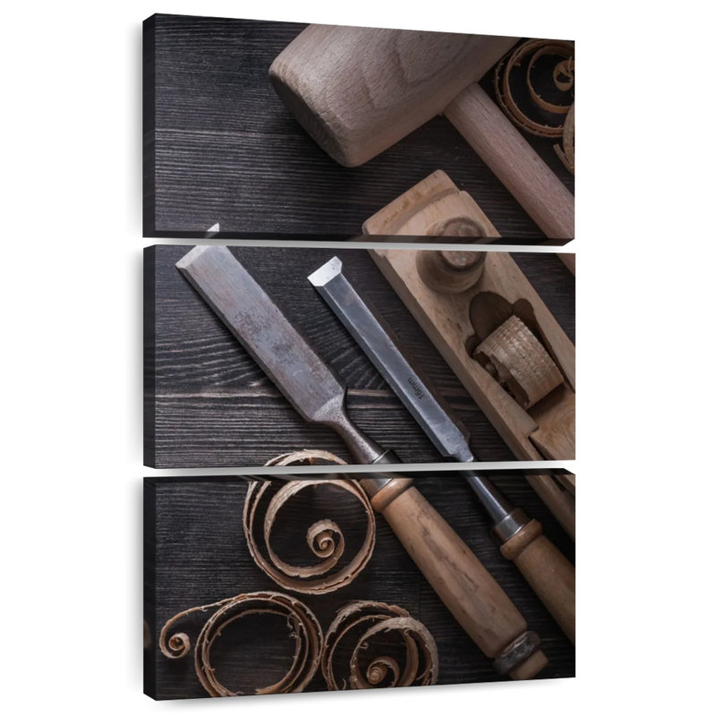 Senne Carpenter Tools, 32" H x 20" W