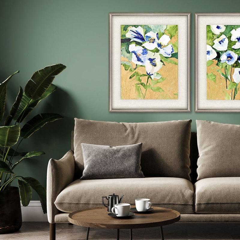 Snow Petals I Painting by Jardine