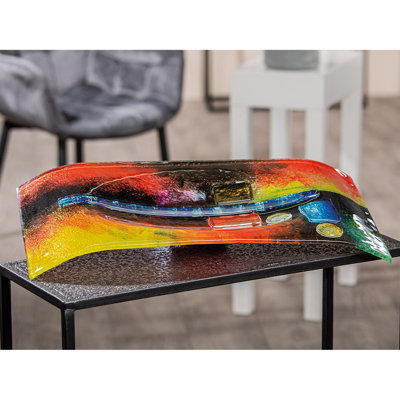 Christyann Glass Decorative Bowl 1