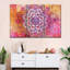Ensemble de 3 pièces mandala en fleurs sur toile par NirvanaDesigns-93025810