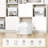 6 Pack Foldable Storage Cube Bins With Clear View Window And Handles, Fabric Organizer Box For Closet, Shelf, Nursery, Toy, And Home Organization-1869764736