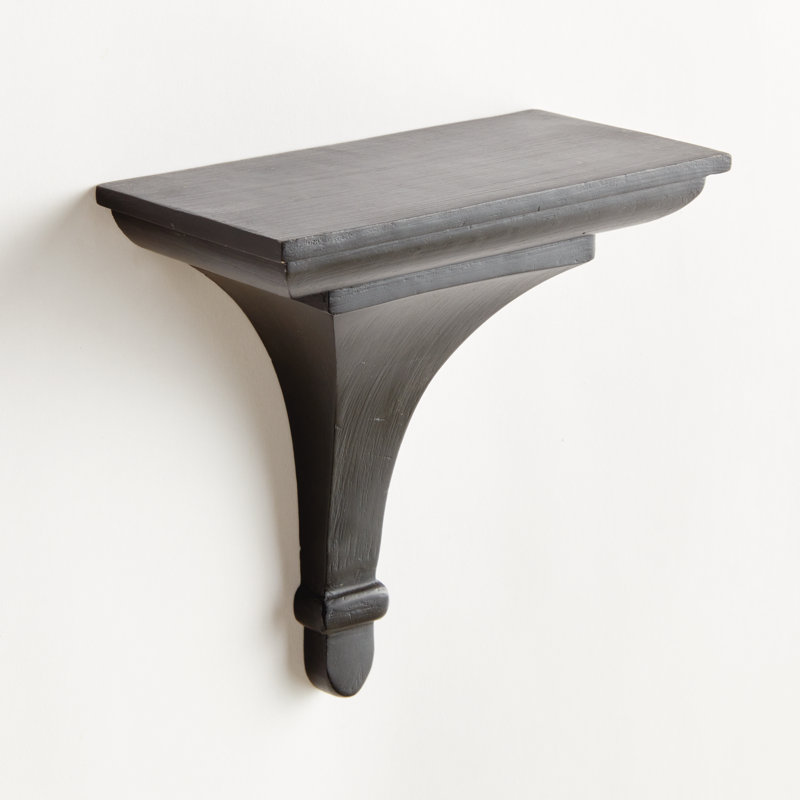 BAXTER WALL BRACKET SMALL, Black, 7.5'' H X 7.75'' W X 3.75'' D