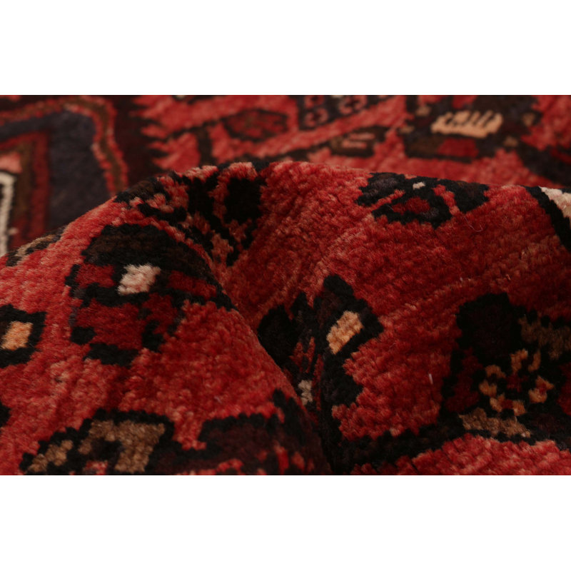 Aubarta One-of-a-Kind Runner 3'3" X 10'4" 1990s Runner Wool Area Rug