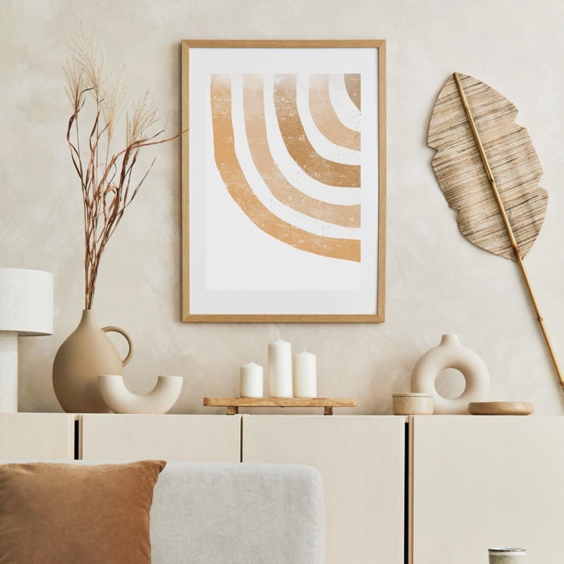 Picture Frame With Mat, Natural Wood Picture Frames Set Of 4 Packs, Wood Frame High Definition Glass Frame, MDF Wood Frame Tabletop And Wall Mounting Horizontal Or Vertical Display