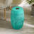 SOLAR SIDE TABLE,TEAL COLOR
