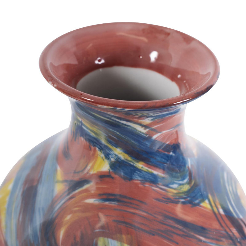 Camille Flared Ceramic Short Bottle